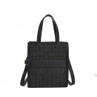 Simple New Fashion Women's Contrast Color Fashion Straw Bag