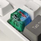 Mechanical Keyboard Personality Resin Dripping Rubber Key Cap