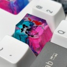 Mechanical Keyboard Personality Resin Dripping Rubber Key Cap