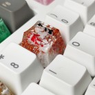 Mechanical Keyboard Personality Resin Dripping Rubber Key Cap