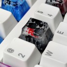 Mechanical Keyboard Personality Resin Dripping Rubber Key Cap