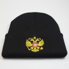 National Emblem Embroidered Knitted Pullover Cap