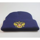 National Emblem Embroidered Knitted Pullover Cap