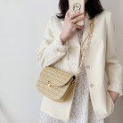 Women's Straw Texture Shoulder Bag