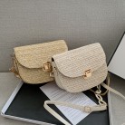 Women's Straw Texture Shoulder Bag