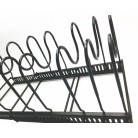 Retractable Multi-layer Folding Wrought Iron Multifunctional Storage Rack