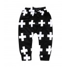 Children Casual Fashion Track Pants Cross Pants