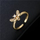 INS Wind Adjustable Small Bee Ring