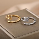 New Type Bamboo Knot Lovely Micro-set Zirconium Ring