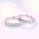 Electroplated Fashionable OL Love Lovers Ring