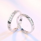 Electroplated Fashionable OL Love Lovers Ring