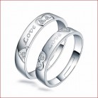 Electroplated Fashionable OL Love Lovers Ring