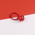 Candy Color Paint Metal Little Bell Shape Keychain Accessories