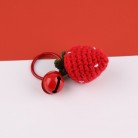 Candy Color Paint Metal Little Bell Shape Keychain Accessories