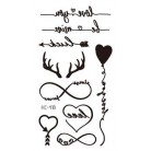 Fashionable And Simple Waterproof Tattoo Sticker