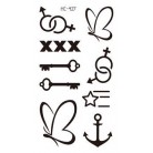 Fashionable And Simple Waterproof Tattoo Sticker