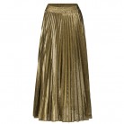 Women's Solid Color Polyester Skirt