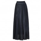 Women's Solid Color Polyester Skirt