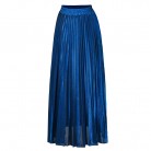 Women's Solid Color Polyester Skirt