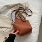 Autumn And Winter Single Shoulder Bucket Bag Cross Body