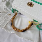 Bamboo Handbag Small Square Bag