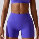 Candy Color Quick-drying Nude Yoga Shorts