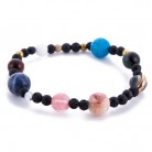 Men's And Women's Fashionable Natural Stone Stretch Sun Bracelet