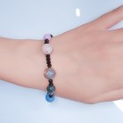 Men's And Women's Fashionable Natural Stone Stretch Sun Bracelet