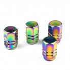 Car Motorcycle Magic Color Aluminum Alloy Valve Cap Air