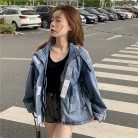 Winter New Large Women's Fat Denim Coat