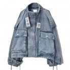 Winter New Large Women's Fat Denim Coat