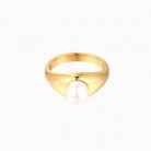 Fashion Versatile Ring Multicolor Shell Pearl Ring