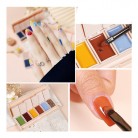 Cream Nail Polish Eye Shadow Bag