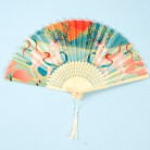 Chinese Style Women's Tasseled Portable Cheongsam Folding Fan