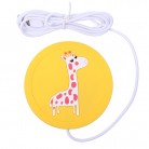 Cartoon Silicone Heating Coaster Non-slip Mat Silicone Placemat