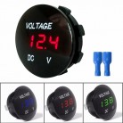 Car Boat Retrofit DC Voltmeter Three