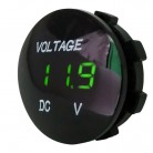 Car Boat Retrofit DC Voltmeter Three