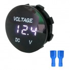 Car Boat Retrofit DC Voltmeter Three