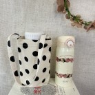 Fashionable Simple Polka Dot Handheld Mug Storage Bag