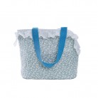 Blue Tea Cup Pet Bag Portable Simple And Portable